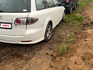 2007 Mazda 6 I (GG) Рестайлинг, белый, 200000 рублей, вид 4