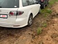 2007 Mazda 6 I (GG) Рестайлинг, белый, 200000 рублей - вид 3