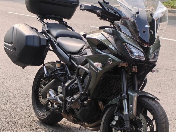 2017 Yamaha Tracer 900, зелёный, 800000 рублей