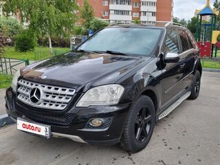 2010 Mercedes-Benz M-Класс 350 II (W164) Рестайлинг, чёрный, 1350000 рублей, вид 1