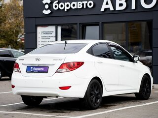 2012 Hyundai Solaris I, белый, 890000 рублей, вид 4