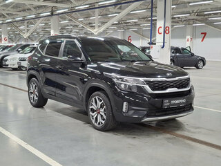 2020 Kia Seltos I, чёрный, 1820000 рублей, вид 3