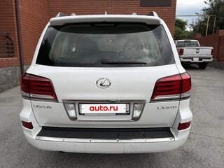 2014 Lexus LX 570 III Рестайлинг, белый, 5300000 рублей, вид 5