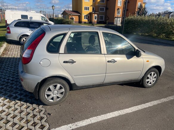 2010 Lada (ВАЗ) Kalina I, серебристый - вид 3