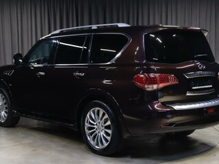 2016 Infiniti QX80 I Рестайлинг, пурпурный, 2249000 рублей, вид 4