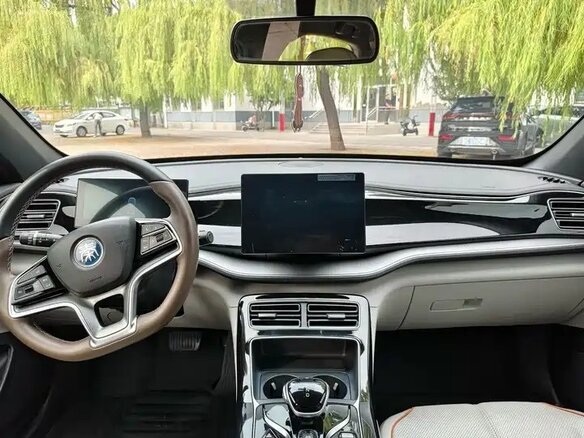 2024 BYD Qin Plus EV 400 I, голубой, 1570000 рублей - вид 6