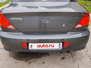 2006 Kia Spectra I Рестайлинг 2, серый, 350000 рублей, вид 4