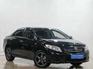 2007 Toyota Corolla AMT X (E140, E150), чёрный, 729000 рублей, вид 1