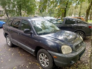2004 Hyundai Santa Fe I, синий, 260000 рублей, вид 1