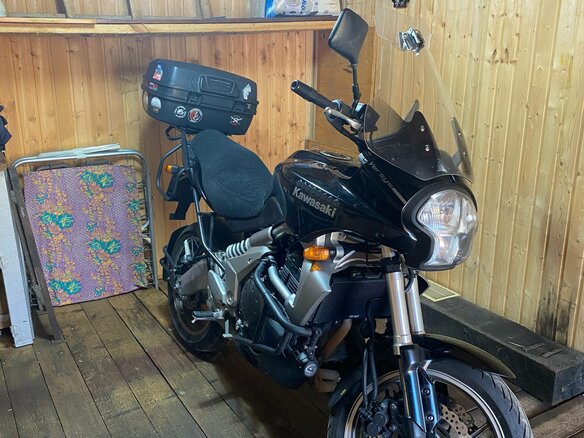 2010 Kawasaki Versys 650, чёрный, 450000 рублей - вид 2