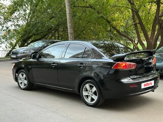 2008 Mitsubishi Lancer X, чёрный, 395000 рублей, вид 2