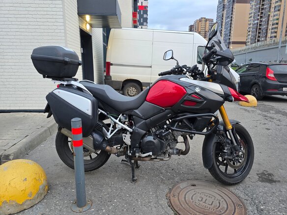 2014 Suzuki V-Strom 1000, красный, 760000 рублей - вид 19