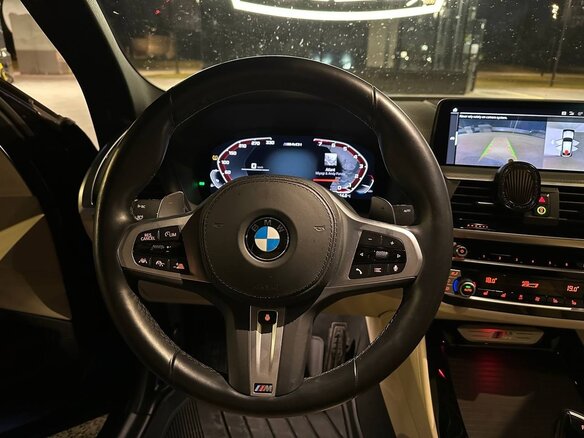2021 BMW X4 M40i II (G02), синий - вид 11