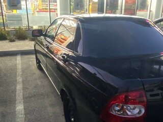 2010 Lada (ВАЗ) Priora I, чёрный, 400000 рублей, вид 5