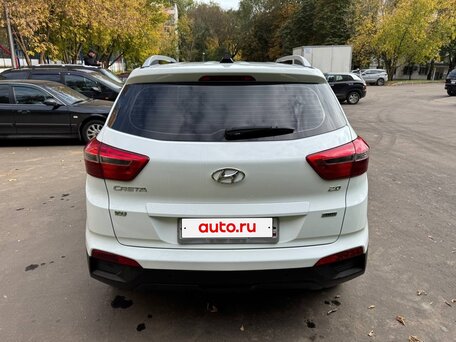 2017 Hyundai Creta I, белый, вид 4