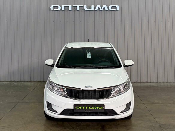 2013 Kia Rio III, белый, 897000 рублей - вид 1