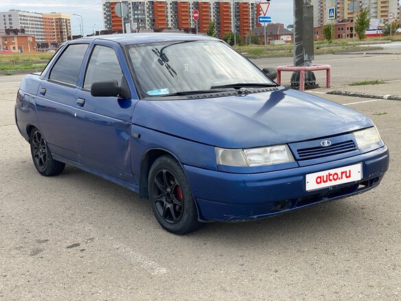 2002 Lada (ВАЗ) 2110, синий - вид 4