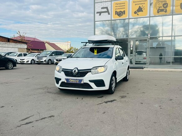 2020 Renault Logan II Рестайлинг, белый, 499999 рублей - вид 2