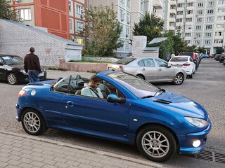 2004 Peugeot 206, синий, 429000 рублей, вид 4