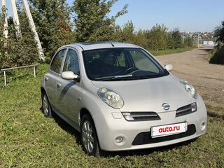 2006 Nissan Micra III (K12), серебристый, 580000 рублей, вид 4