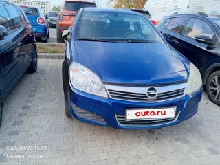 2008 Opel Astra H Рестайлинг, синий, 365000 рублей, вид 4