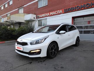 2017 Kia Ceed II Рестайлинг, белый, 1150000 рублей, вид 2