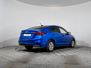 2017 Hyundai Solaris II, синий, 1145000 рублей, вид 5