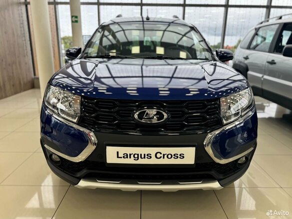 2026 Lada (ВАЗ) Largus Cross I Рестайлинг, синий - вид 4