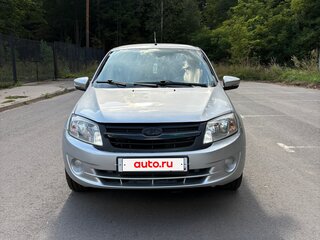 2013 Lada (ВАЗ) Granta I, серебристый, 420000 рублей, вид 2