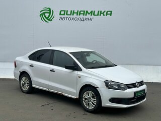 2013 Volkswagen Polo V, белый, 449000 рублей, вид 3