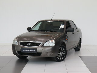 2015 Lada (ВАЗ) Priora I Рестайлинг, коричневый, 467000 рублей, вид 1