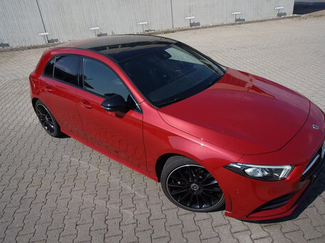 2022 Mercedes-Benz A-Класс 200 IV (W177), красный, 4733310 рублей, вид 4