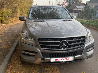 2011 Mercedes-Benz M-Класс 350 CDI III (W166), серый, 2150000 рублей, вид 1