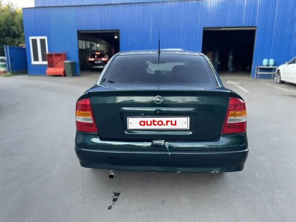 2003 Opel Astra G, зелёный - вид 4