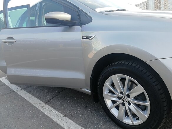 2019 Volkswagen Polo V Рестайлинг, серебристый - вид 11
