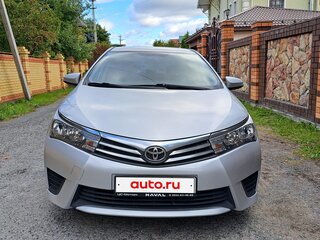 2014 Toyota Corolla XI (E160, E170, E180), серебристый, 1200000 рублей, вид 1