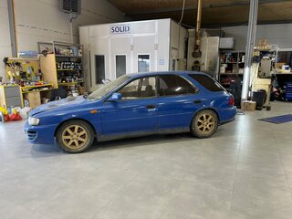 1996 Subaru Impreza WRX I, синий, 179999 рублей, вид 2