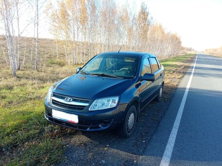 2013 Lada (ВАЗ) Granta I, синий, 450000 рублей, вид 1