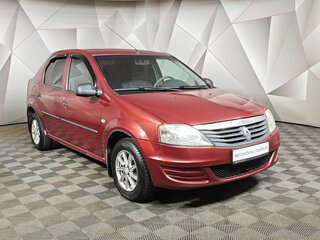 2010 Renault Logan I Рестайлинг, красный, 427000 рублей, вид 3