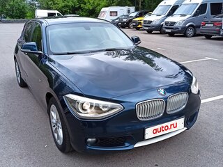 2012 BMW 1 серии 118i II (F20/F21), синий, 1200000 рублей, вид 2