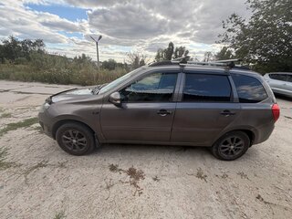 2014 Lada (ВАЗ) Kalina II, коричневый, 400000 рублей, вид 4
