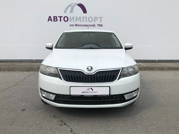 2015 Skoda Rapid I, белый, 750000 рублей - вид 6