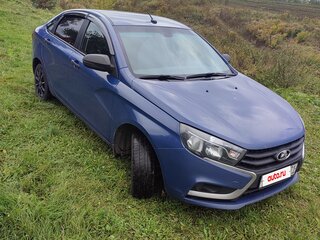 2017 Lada (ВАЗ) Vesta I, синий, 715000 рублей, вид 2