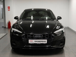 2022 Audi A5 Sportback 40 TFSI II (F5) Рестайлинг, чёрный, 4520000 рублей, вид 2