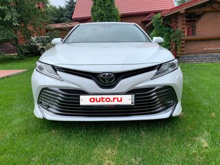 2019 Toyota Camry VIII (XV70), белый, 2900000 рублей, вид 4