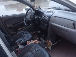 2001 Kia Rio I, серебристый, 195000 рублей, вид 4