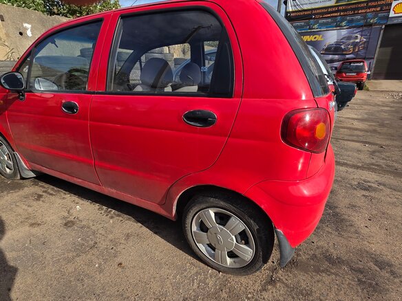 2007 Daewoo Matiz I Рестайлинг, красный - вид 2