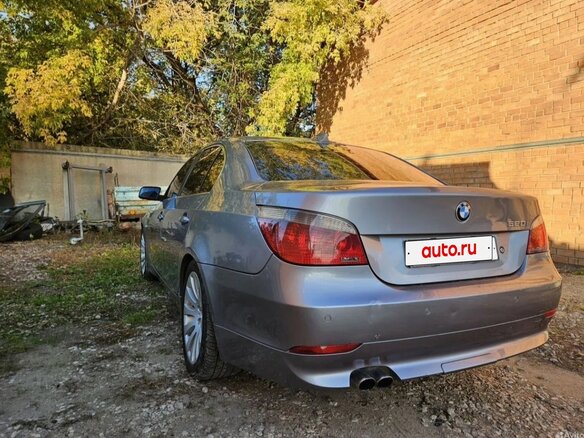 2004 BMW 5 серии 520i V (E60/E61), серый, 720000 рублей - вид 6