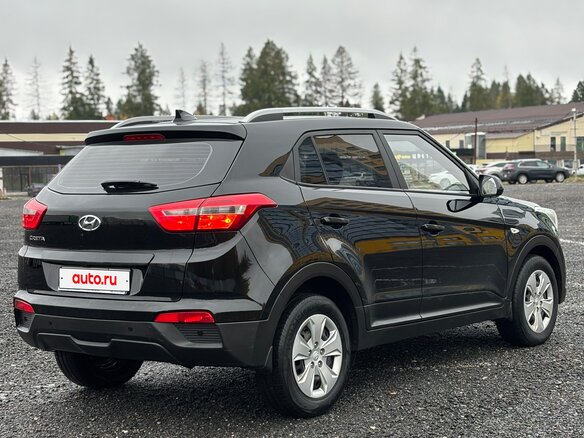 2021 Hyundai Creta I Рестайлинг, чёрный, 1650000 рублей - вид 6