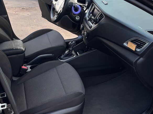 2019 Hyundai Solaris II, чёрный, 1200000 рублей - вид 10